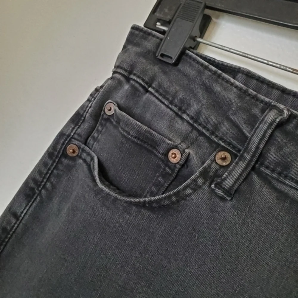 American Eagle Men's Slim Straight‎ Leg Black Wash Denim Jeans 32x30